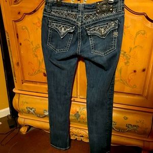 Miss me embellished bling skinny jeans